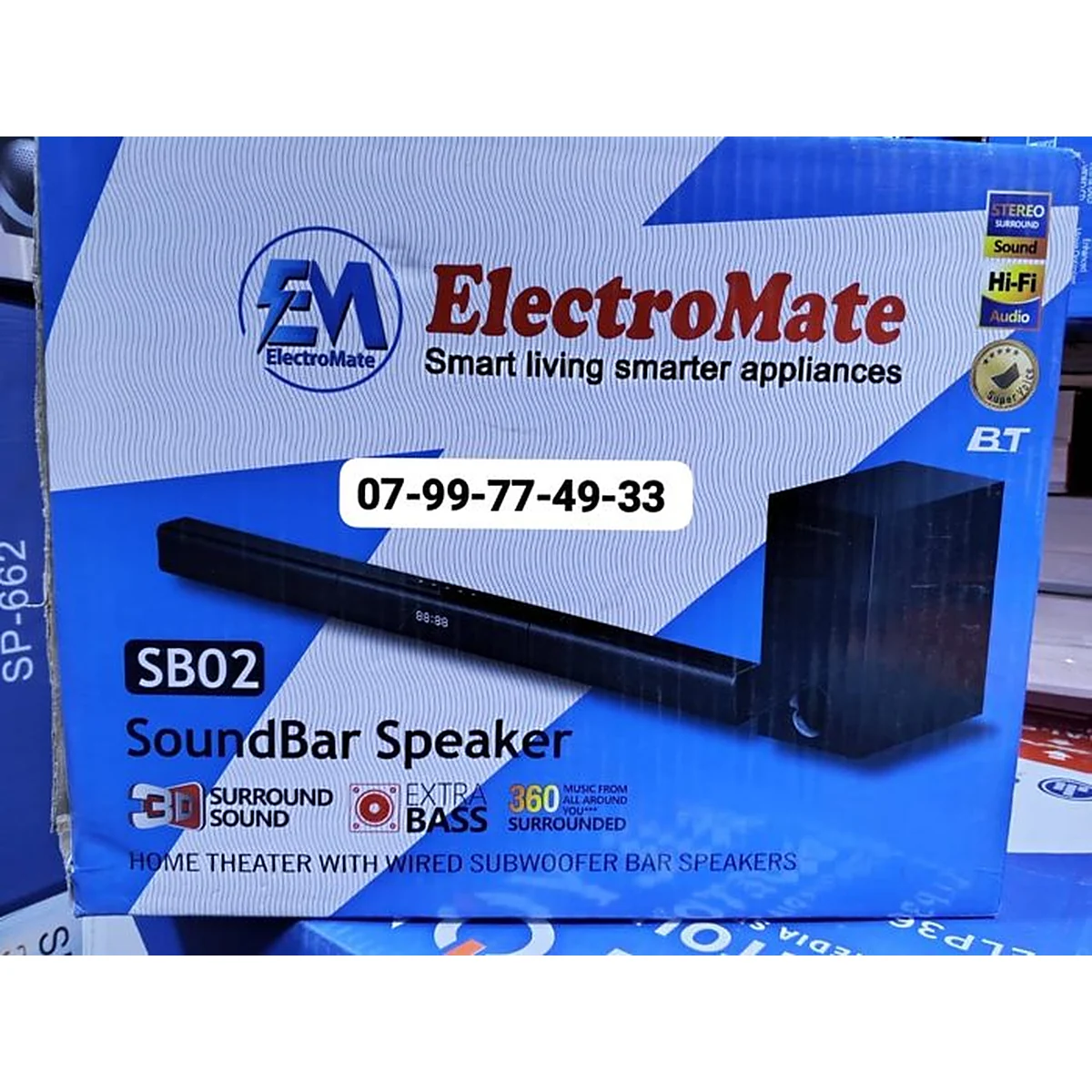 ElectroMate SB02 Soundbar Speaker