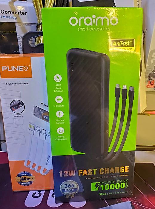 Oraimo Slice Link Power Bank 10000mAh (OPB-P5101)
