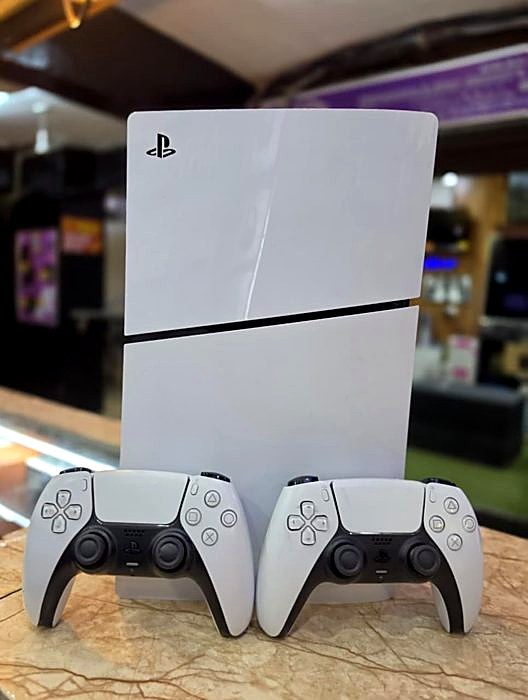 PlayStation 5 Slim with 2 Controllers