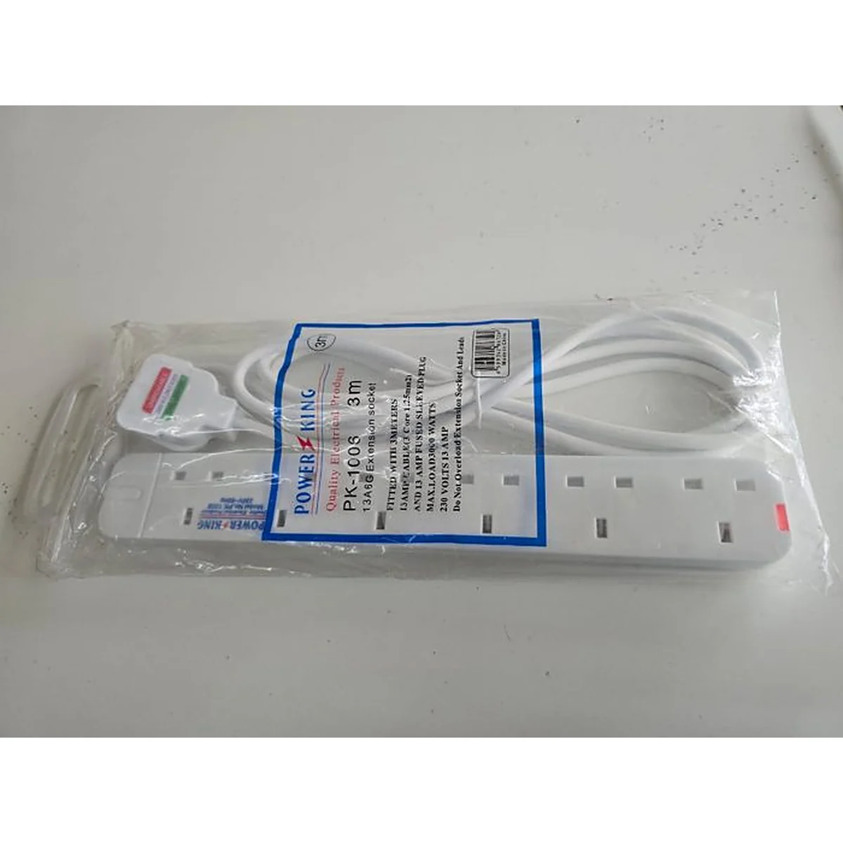 Power King PK-1006 Extension Socket (3m)