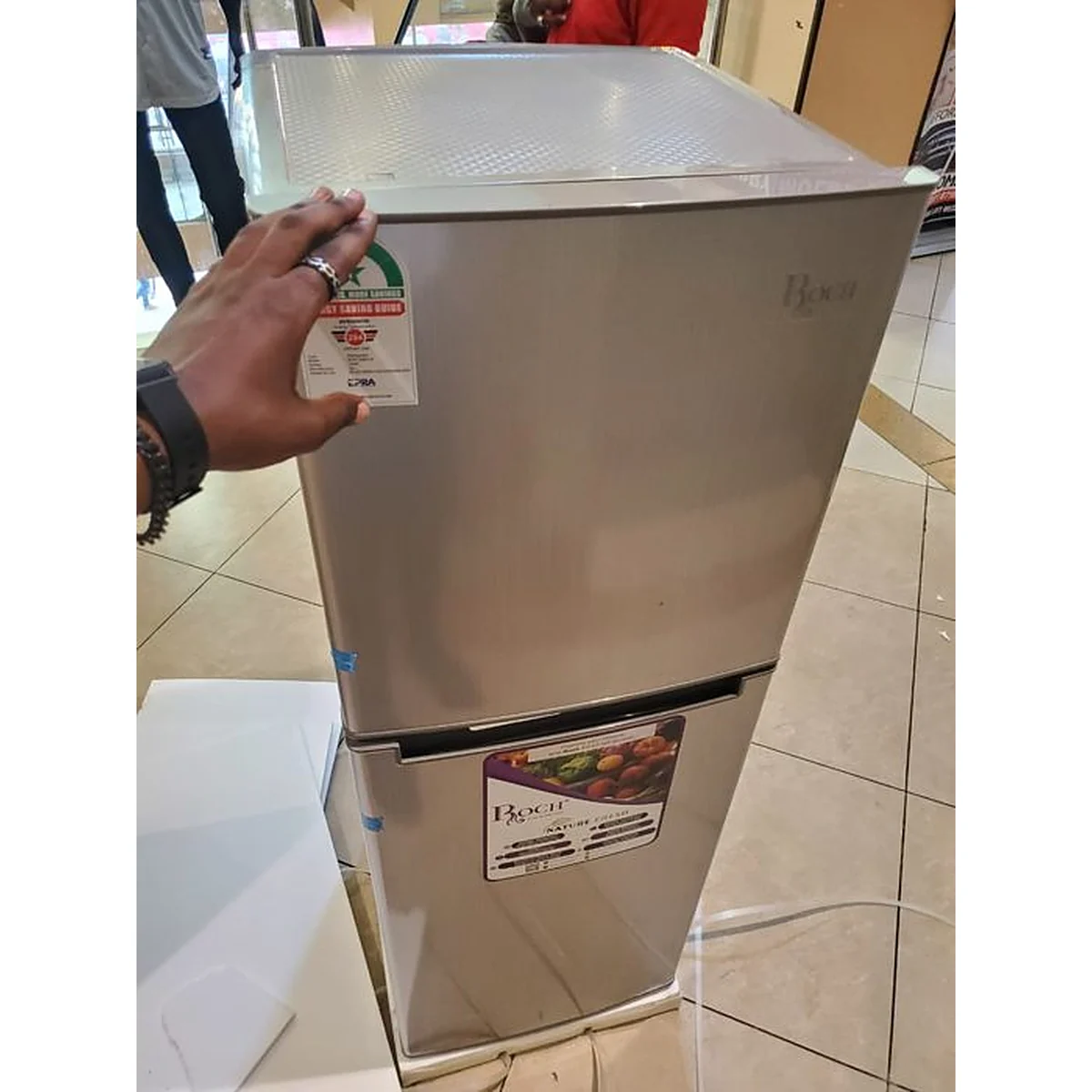 Roch Double-Door Fridge (134 Litres)