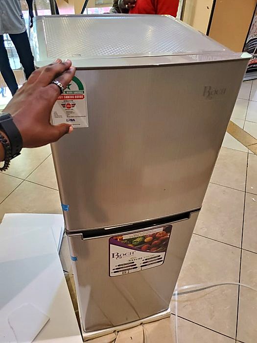 Roch Double-Door Fridge (134 Litres)