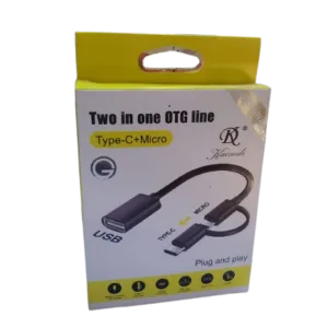 Two in One OTG lINE (Type C+ Micro)